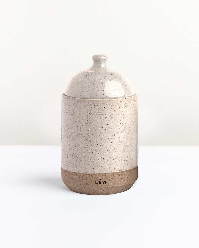 [PERSONALIZADO] Pote grande Kit higiene para bebê de cerâmica - prazo de produção de até 4 semanas