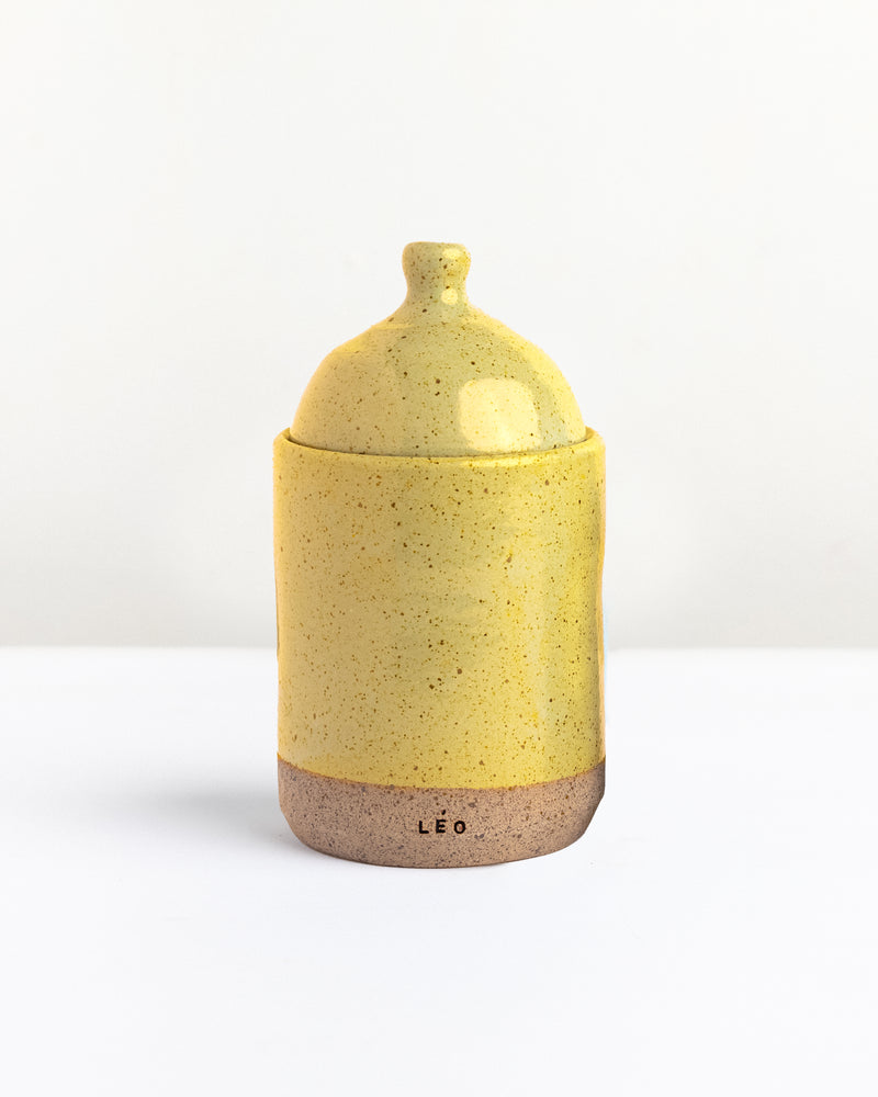 [PERSONALIZADO] Pote grande Kit higiene para bebê de cerâmica - prazo de produção de até 4 semanas