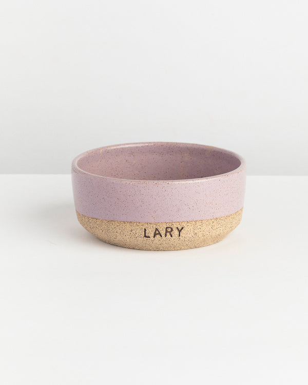 [PERSONALIZADO] Tigela pet pequena de cerâmica violeta Lavanda  - prazo de produção: até 4 semanas