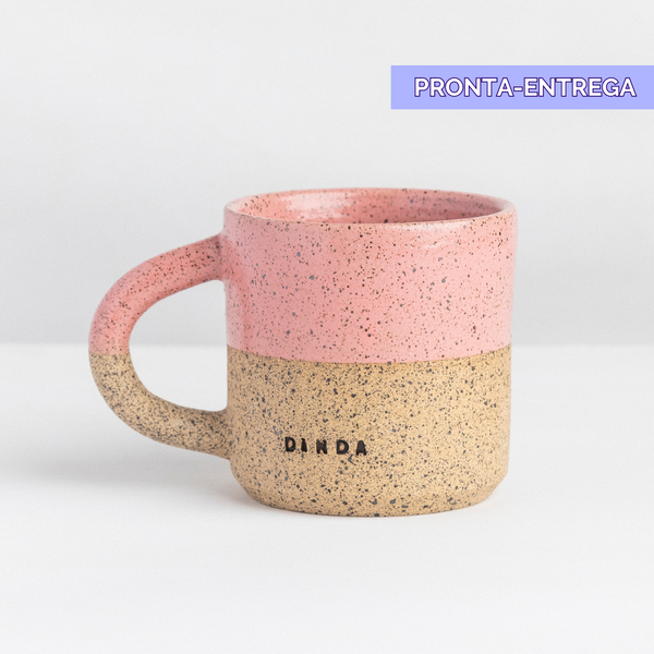 Caneca serena 300ml personalizado "DINDA" - envio em até 5 dias úteis
