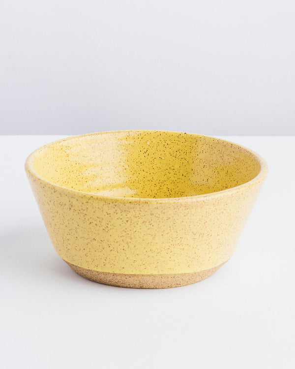 Tigela doce de cerâmica amarelo Lavanda