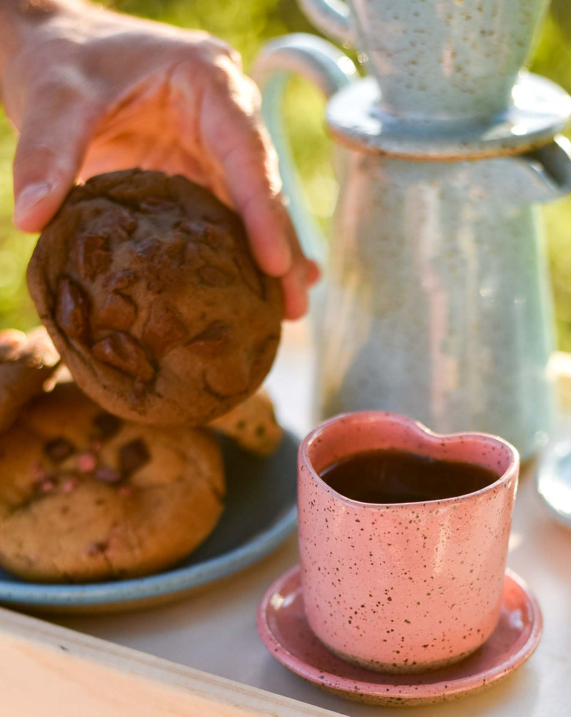 Mini copo cupido para expresso rosa Lavanda