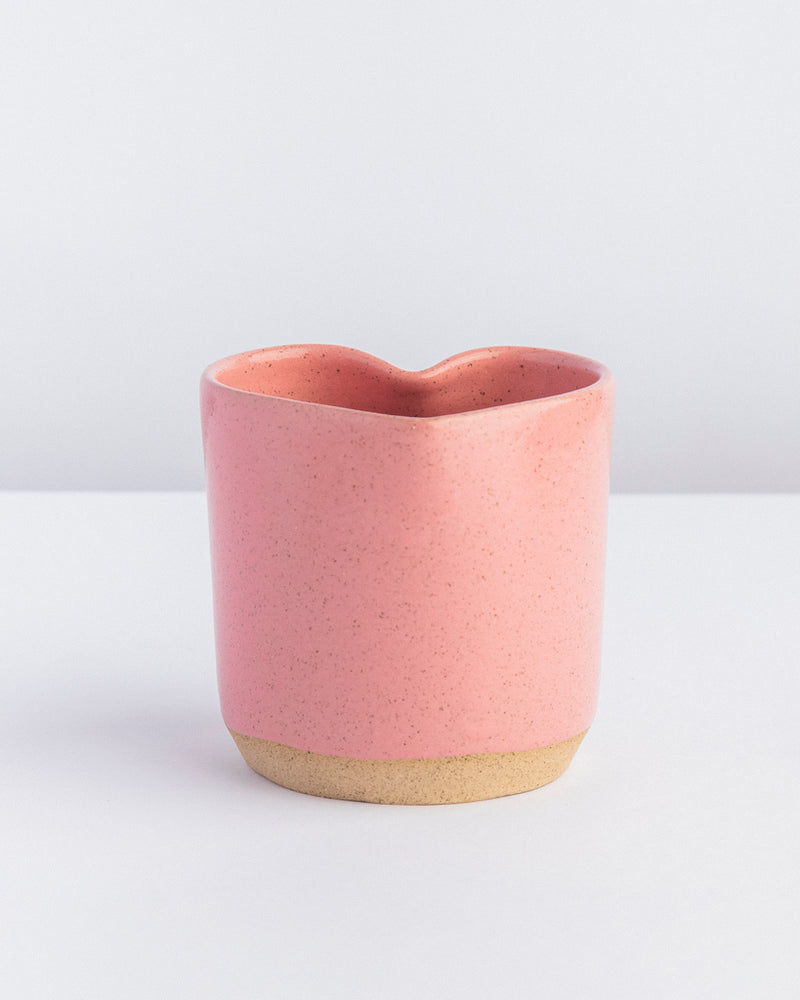 Copo cupido de cerâmica rosa Lavanda