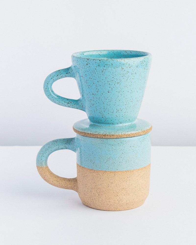 Conjunto individual Serena para café de cerâmica - 300ml