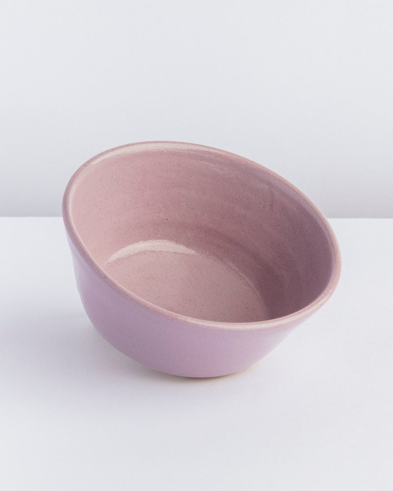 Tigela doce de cerâmica violeta Lavanda