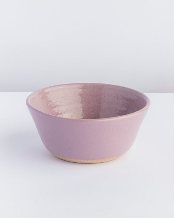 Tigela doce de cerâmica violeta Lavanda