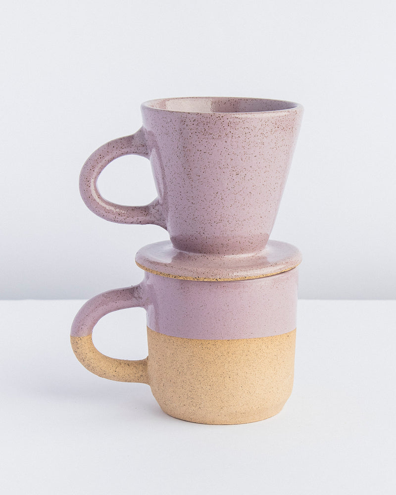 Conjunto individual Serena para café de cerâmica - 300ml